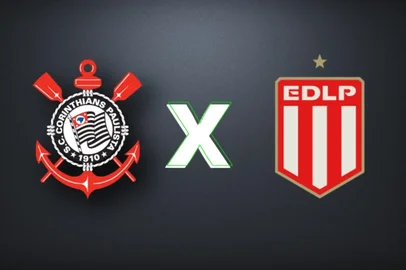 Arte GZH corinthians, estudiantes, escudos