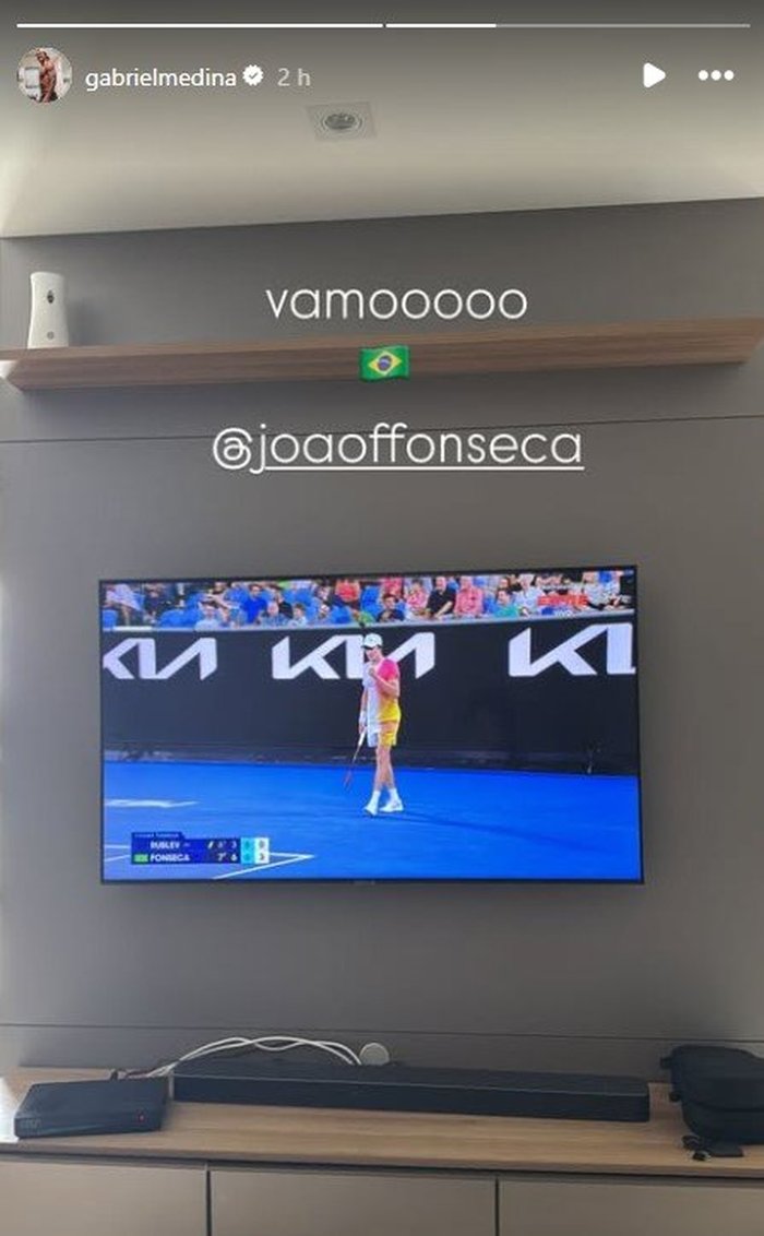Reprodução / Gabriel Medina / Instagram Reprodução / Gabriel Medina / Instagram