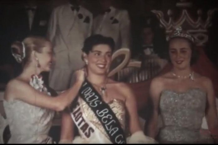 Reprodução do filme da Festa da Uva de 1954/ Tomazoni Filmes / Acervo Arquivo Histórico Municipal João Spadari Adami,divulgação Reprodução do filme da Festa da Uva de 1954/ Tomazoni Filmes / Acervo Arquivo Histórico Municipal João Spadari Adami,divulgação