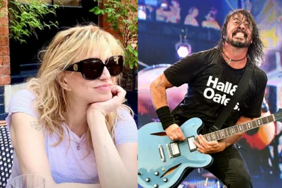 Courtney Love diz que Dave Grohl "não é o cara mais legal do rock"<!-- NICAID(14809688) -->