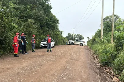 Eduarda Wenzel / Agência RBS Homem é morto em conflito na reserva indígena de Benjamin Constant do Sul e Faxinalzinho<!-- NICAID(16386056) -->