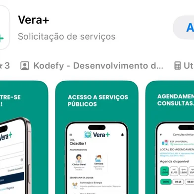 A prefeitura de Veranópolis lançou um aplicativo para celulares chamado Vera+ com o intuito de centralizar diversos serviços públicos na palma da mão dos moradores da cidade. O app já está disponível para download nas lojas de aplicativo para IOS e Android, de forma gratuita.<!-- NICAID(16020642) -->