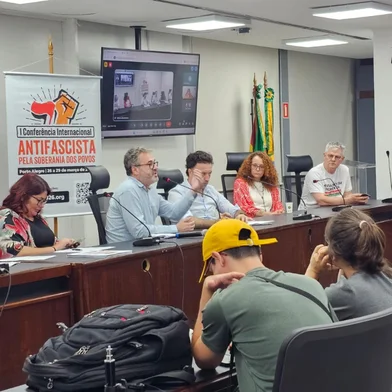 Reunião preparatória para a Conferência Antifascista de Porto Alegre<!-- NICAID(16207757) -->