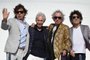 (FILES) In this file photo taken on February 15, 2016 The Rolling Stones (L-R) Mick Jagger, Charlie Watts, Keith Richards and Ron Wood, are pictured upon landing in Montevideo. - Charlie Watts, drummer with legendary British rock'n'roll band the Rolling Stones, died on August 24, 2021 aged 80, according to a statement from his publicist. (Photo by Pablo PORCIUNCULA / AFP)Editoria: ACELocal: MontevideoIndexador: PABLO PORCIUNCULASecao: musicFonte: AFPFotógrafo: STF<!-- NICAID(14870959) -->