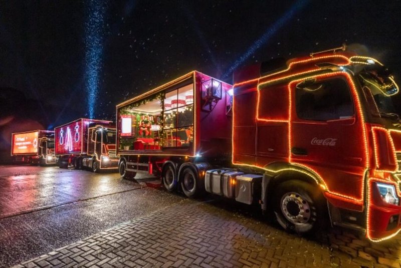 Caravana de Natal da Coca-Cola, passará pelas principais ruas e avenidas de Farroupilha e Caxias do Sul no domingo<!-- NICAID(15296254) -->