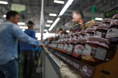 Não-Me-Toque, RS, Brasil, 12/03/2025 - Pavilhão da Agricultura Familiar na Expodireto Cotrijal. - Foto: Jefferson Botega/Agência RBSIndexador: jeff botega<!-- NICAID(15993823) -->