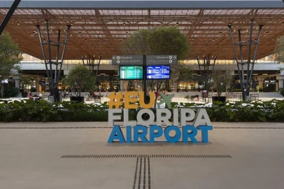 Aeroporto de Florianópolis. Foto: Floripa Airport / Divulgação<!-- NICAID(15101446) -->