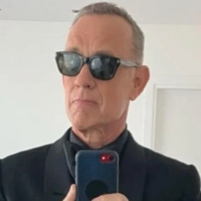 Tom Hanks, 60 anos, é um ator e cineasta norte-americano<!-- NICAID(15427870) -->