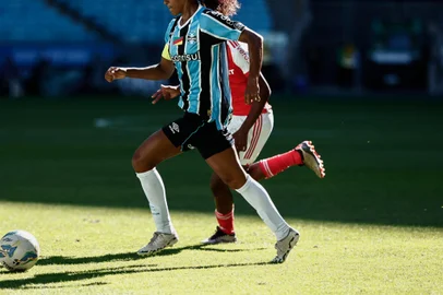 Grêmio e Inter na final do Gauchão Feminino, na Arena. Gre-Nal<!-- NICAID(15920046) -->