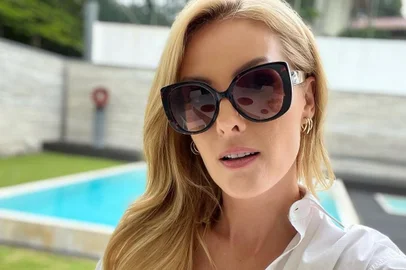 A apresentadora Ana Hickmann, que passou por cirurgia para a retirada de um cisto no útero recentemente.<!-- NICAID(15336156) -->