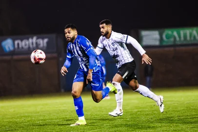 Augusto Arcari / Divulgação Esportivo x Santa Cruz pela Divisão de Acesso 2026. Jogo da 4ª rodada, no Estádio Montanha dos Vinhedos, em Bento Gonçalves.<!-- NICAID(16345714) -->
