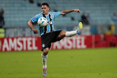 Porto Alegre, RS, Brasil, 08-04-2025: Grêmio vs Atlético Grau pela Copa Sul-Americana, na Arena. Foto: Renan Mattos / Agência RBS<!-- NICAID(16013093) -->