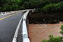 SÃO MARCOS, RS, BRASIL, 13/09/2023. Ponte do Rio das Antas localizada no km 95,7 da BR-116, entre São Marcos e Campestre da Serra, seguirá interditada até que seja recuperada. A decisão foi anunciada pelo Departamento Nacional de Infraestrutura de Transportes (Dnit), nesta terça-feira (12). A estrutura está bloqueada desde 4 de setembro por motivos de segurança. (Porthus Junior/Agência RBS)<!-- NICAID(15539978) -->