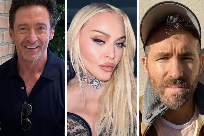 @thehughjackman / Reprodução / @madonna / Reprodução / @vancityreynolds / Reprodução @thehughjackman / Reprodução / @madonna / Reprodução / @vancityreynolds / Reprodução
