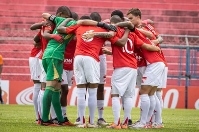 Inter na Copinha. Copa São Paulo de Futebol Júnior. Foto de 15/1/2026 contra o Nacional-SP<!-- NICAID(16205417) -->