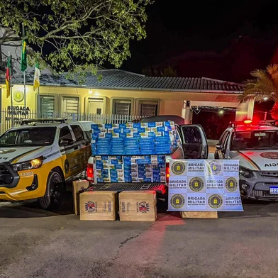 Carga com 21 mil maços de cigarros contrabandeados é apreendida em Constantina<!-- NICAID(16035759) -->