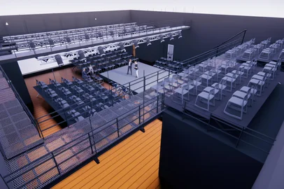 Teatro do Sesc Alberto Bins / Divulgação Teatro do Sesc Alberto Bins passará por reformas<!-- NICAID(16182953) -->