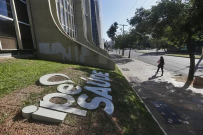 PORTO ALEGRE, RS, BRASIL, 11/04/2023- Sede IPE Saúde, Av. Borges de Medeiros. Foto: Lauro Alves  / Agencia RBS<!-- NICAID(15399405) -->