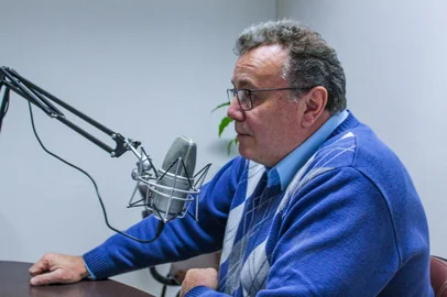 Prefeito de Nova Prata e presidente da Amesne, Alcione Grazziotin. <!-- NICAID(15059496) -->