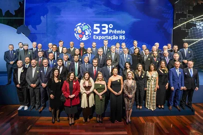 Os vencedores da 53ª edição do Prêmio Exportação RS foram agraciados, nesta quinta-feira (14), em evento em Porto Alegre, na Casa NTX.<!-- NICAID(16102051) -->