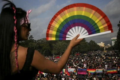 Porto Alegre, RS, Brasil, 02-07-2023: Parada de Luta LGBTQIA+ em Porto Alegre. Foto: Mateus Bruxel / Agência RBS<!-- NICAID(15471973) -->