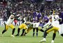 NFL: Lamar Jackson dá show e Ravens eliminam os Steelers dos playoffs