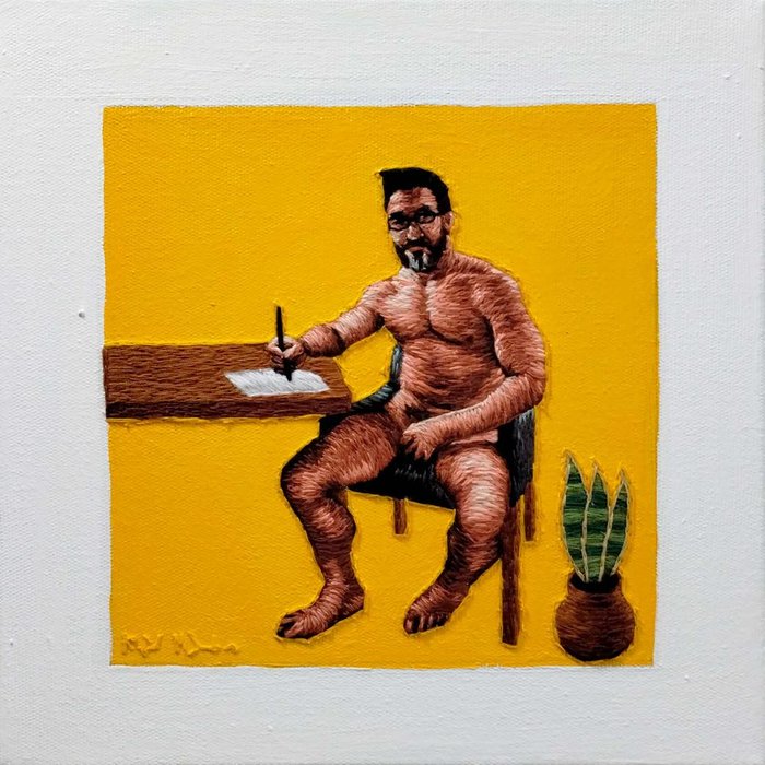 Obra "O Artista",de Rafael Dambros / Divulgação