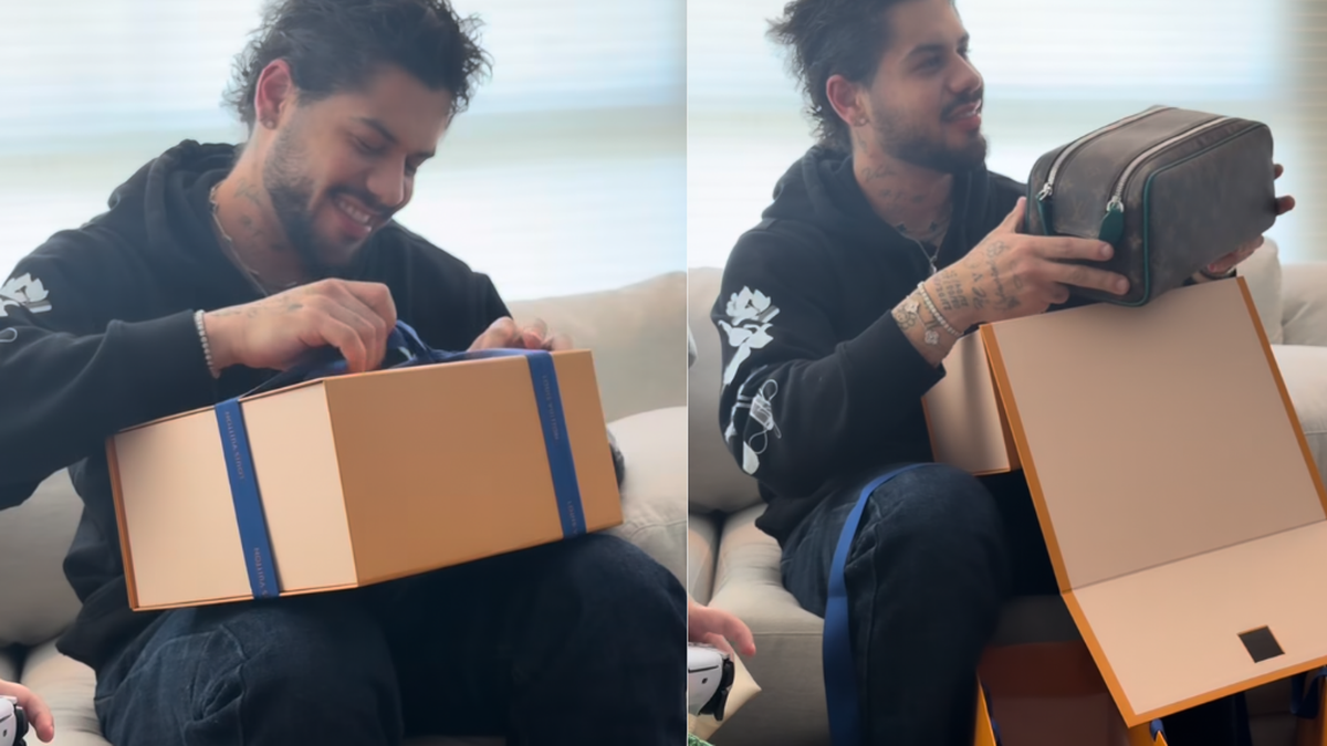Zé Felipe é surpreendido com presente de Dia dos Pais de Virginia Fonseca