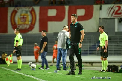 CRB enfrenta o Juventude no Estádio Rei Pelé, em Alagoas, pela quinta rodada da Série B.<!-- NICAID(16268684) -->