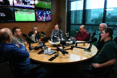 O Sala de Redação vai ao ar na Rádio Gaúcha.Rádio Gaúcha/Ivan Pacheco/Agencia RBS<!-- NICAID(15731651) -->