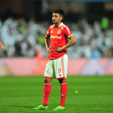 Lucas Ramos, meio-campista do Inter<!-- NICAID(15244596) -->