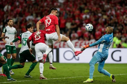 Porto Alegre, RS, Brasil, 16-04-2025: Internacional x Palmeiras pela quarta rodada do Campeonato Brasileiro Série A 2025. Foto: Renan Mattos / Agência RBS<!-- NICAID(16018704) -->