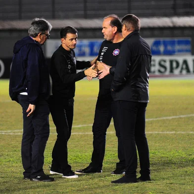CAXIAS DO SUL, RS, BRASIL, 15/02/2024. Caxias x São José, jogo válido pela oitava rodada do Campeonato Gaúcho (Gauchão 2024) e realizado no estádio Centenário. (Porthus Junior/Agência RBS)<!-- NICAID(15680998) -->