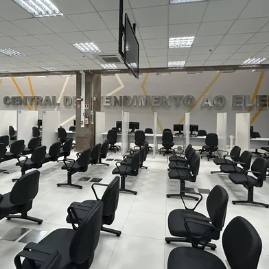 Reinauguração da Central de Atendimento ao Eleitor, na sede do Tribunal Regional Eleitoral (TRE-RS), no Centro Histórico em Porto Alegre.<!-- NICAID(15906817) -->