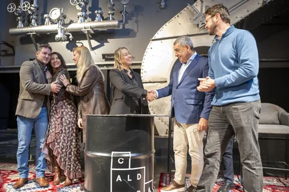 Presidente Comandante Nádia participa do ato de posse da nova Secretária Municipal de Desenvolvimento Econômico, Turismo e Eventos, Fernanda Barth.<!-- NICAID(16046200) -->