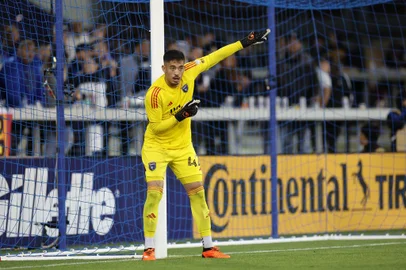 Daniel, ex-goleiro do Inter, atua pelo San Jose Earthquakes<!-- NICAID(15574482) -->
