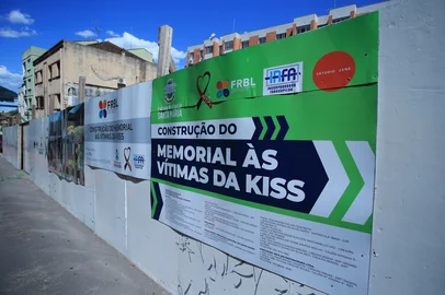 Obras do Memorial da Boate Kiss em Santa Maria<!-- NICAID(15959259) -->