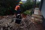 Alagamentos, deslizamentos, casa interditada e atividades paralisadas: chuva causa estragos em Gramado<!-- NICAID(15749421) -->