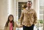 Gabriel assume o Piratini e leva a filha para o trabalho