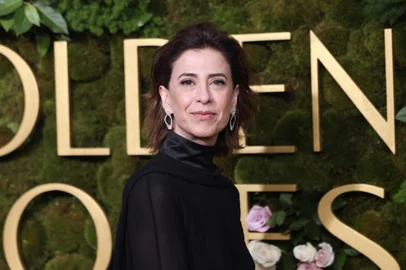 Brazilian actress Fernanda Torres arrives for the 82nd annual Golden Globe Awards at the Beverly Hilton hotel in Beverly Hills, California, on January 5, 2025. (Photo by Etienne Laurent / AFP)<!-- NICAID(15947866) -->