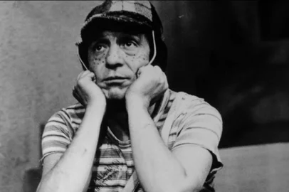 Roberto Gómez Bolaños como Chaves, no seriado de mesmo nome exibido no SBT.<!-- NICAID(15886695) -->