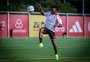 Carbonero participa de último treino do Inter antes do jogo com o Atlético Nacional pela Libertadores