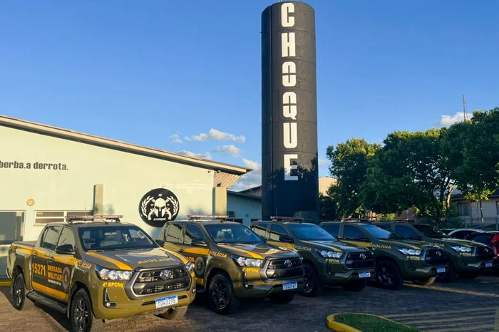 4º Batalhão de Polícia de Choque / Divulgação 4º Batalhão de Polícia de Choque / Divulgação