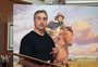 Vasco Machado expõe suas obras na Expointer, em Esteio
