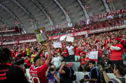 Porto Alegre, RS, Brasil, 16/03/2025 - Final do Campeonato Gaúcho no Estádio Beira-Rio, Clássico GreNal - Foto: Renan Mattos/Agência RBS<!-- NICAID(15996948) -->
