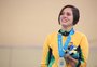 Sabrina Custódia é ouro no ciclismo de pista do Parapan