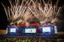 Fogos de encerramento durante a 26Âª ediÃ§Ã£o do Planeta AtlÃ¢ntida. O maior festival de mÃºsica do Sul do Brasil ocorre nos dias 03 e 04 de fevereiro, na SABA, praia de AtlÃ¢ntida, no Litoral Norte do Rio Grande do Sul. FOTO: Felipe Nogs/ AgÃªncia Preview<!-- NICAID(15569870) -->