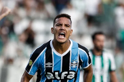 CAXIAS DO SUL, RS, BRASIL: Semifinal Gauchão, Juventude x Grêmio. Gustavo MartinsIndexador: Andre Avila<!-- NICAID(15986832) -->