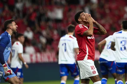 PORTO ALEGRE, RS, BRASIL, 31-08-2025: Internacional x Fortaleza pelo Campeonato Brasileiro Série A, no Beira-Rio. Foto: Jonathan Heckler/Agência RBS<!-- NICAID(16114053) -->
