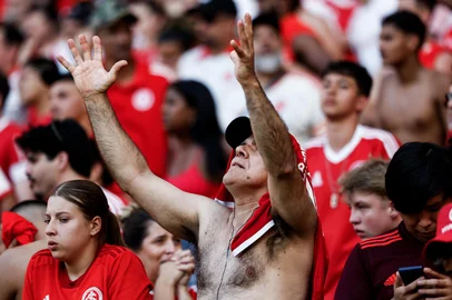 PORTO ALEGRE, RS, BRASIL, 07-12-2025: Internacional vs RB Bragantino, no Beira-Rio, pelo Brasileirão Série A 2025. Foto: Duda Fortes/Agência RBS<!-- NICAID(16182254) -->